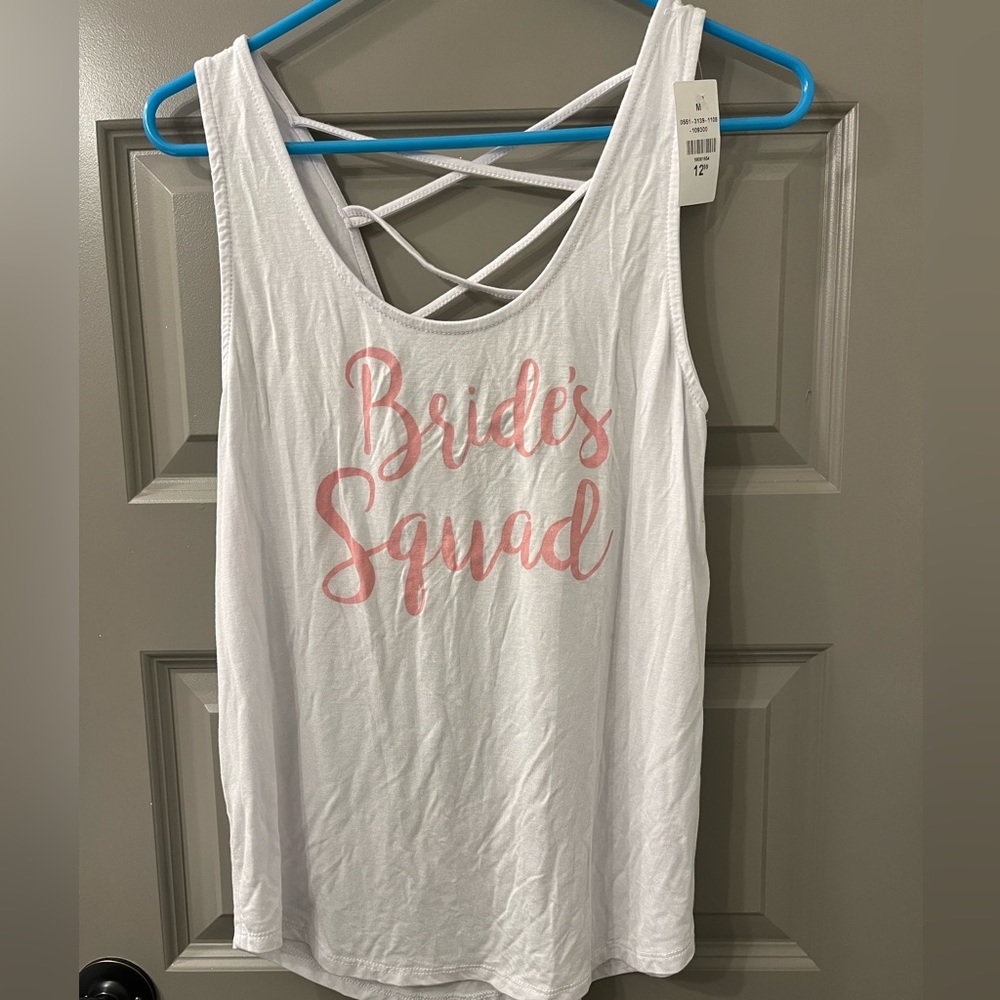 Bachelorette ready! Bride’s squad tanks - set of 6